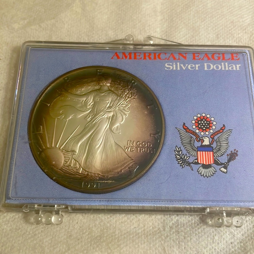1991 silver dollar